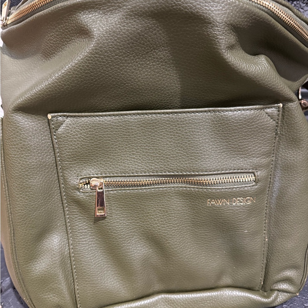 Fawn Design Olive Backpack